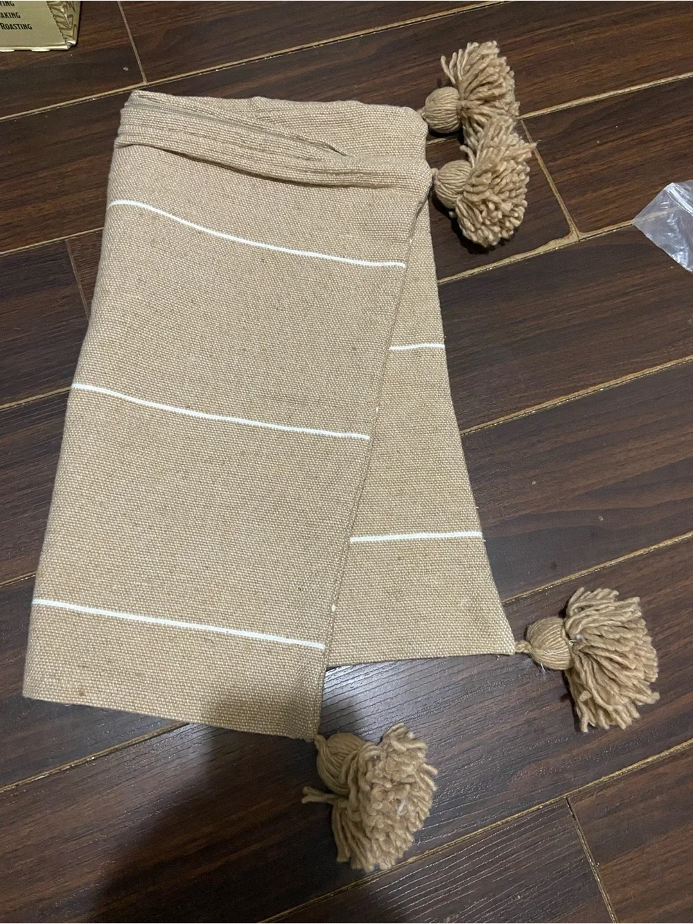 Pottery Barn Mattia Handwoven Pillow Cover neutral textured NEW 20” Moroccan rug